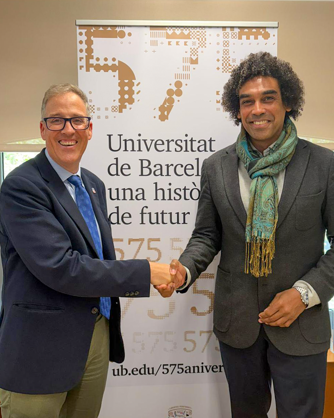 Firma del convenio Sales & Fit y Universidad de Barcelona